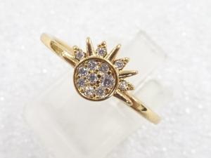 クリスタル　指輪(18.5号)